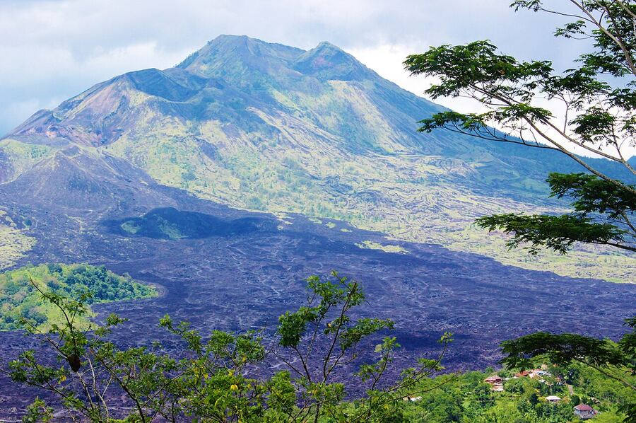 Kintamani volcano and lake view, Bali